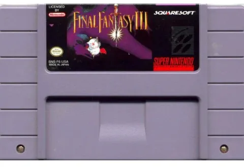 Final Fantasy III Cartridge